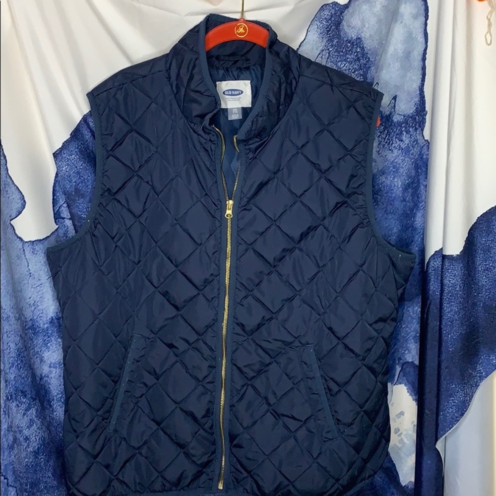 Navy vest